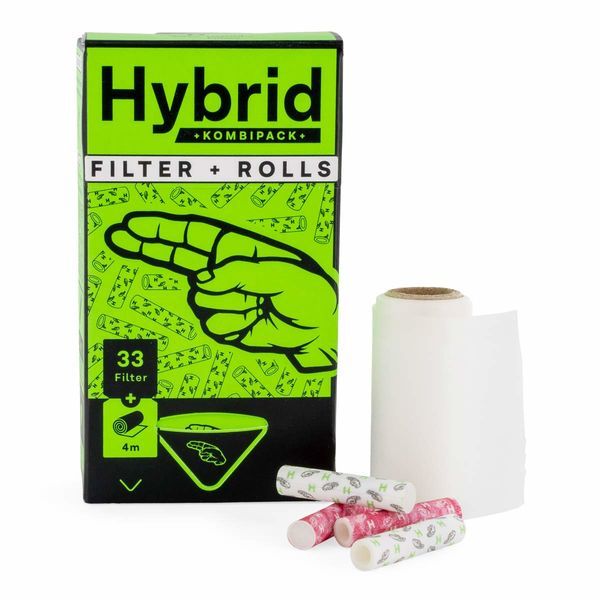 Kombipack – 33 filter + 4 m rullpapper (hybrid)