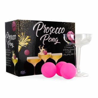 Prosecco pong-dryckesspel
