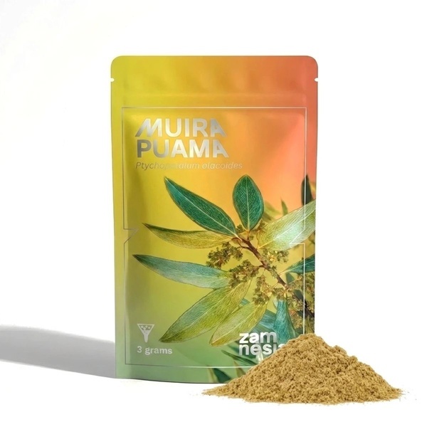 Muira puama (Ptychopetalum olacoides) 25x-extrakt