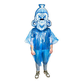 Engångsregnponcho