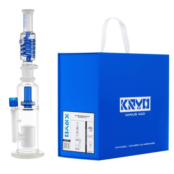 Frysningsbar XL-duschmunstyckesbong (KRYO)