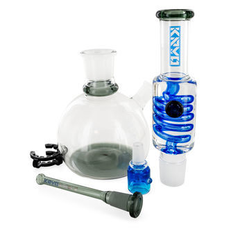 Frysbar bubbelformad bägarkolv-bong (KRYO)