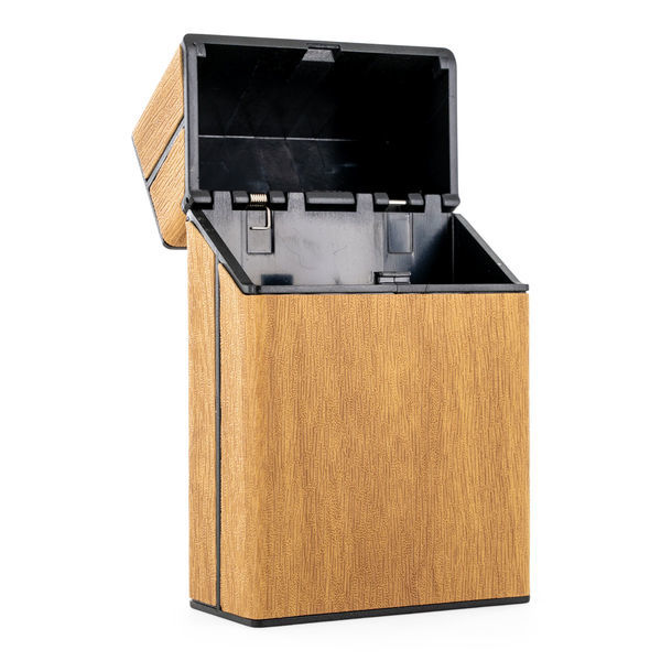 Cigarettetui i trälook