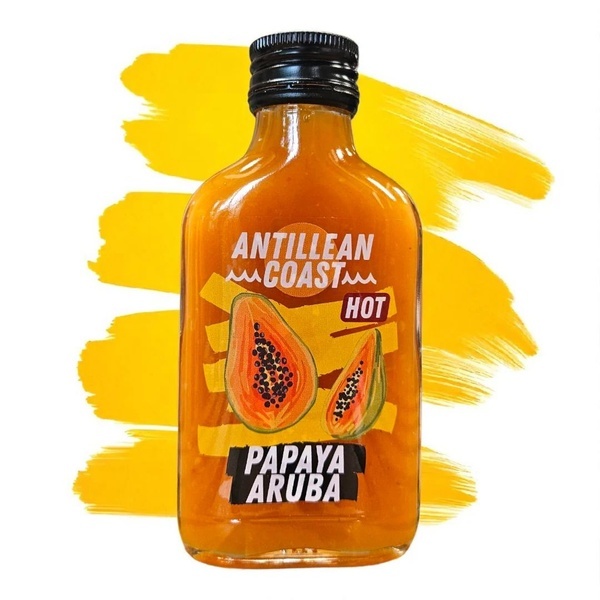 Papaya Aruba heta sås (Antillkusten)