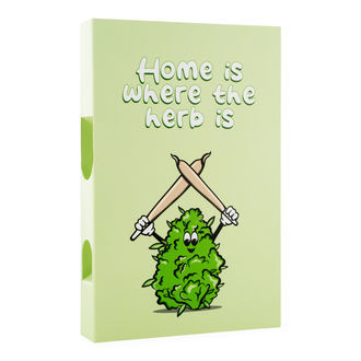 Hälsningskort ”Home Is Where the Herb Is”