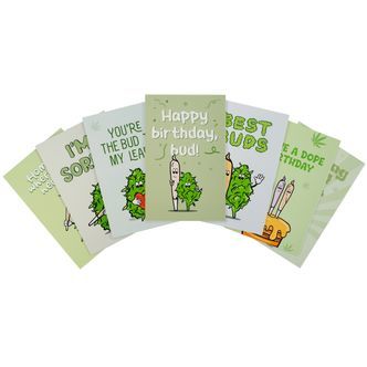 Gratulationskort 7-pack