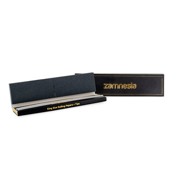 King Size-rullpapper + filtertips (Zamnesia exklusiv)
