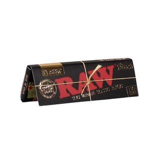 RAW "Black" rullpapper 1&frac14;