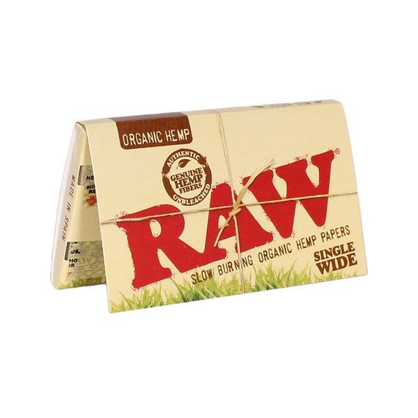RAW rullpapper i hampa, single wide