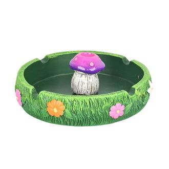 Askfat "Spring Mushroom" med sl&auml;ckare