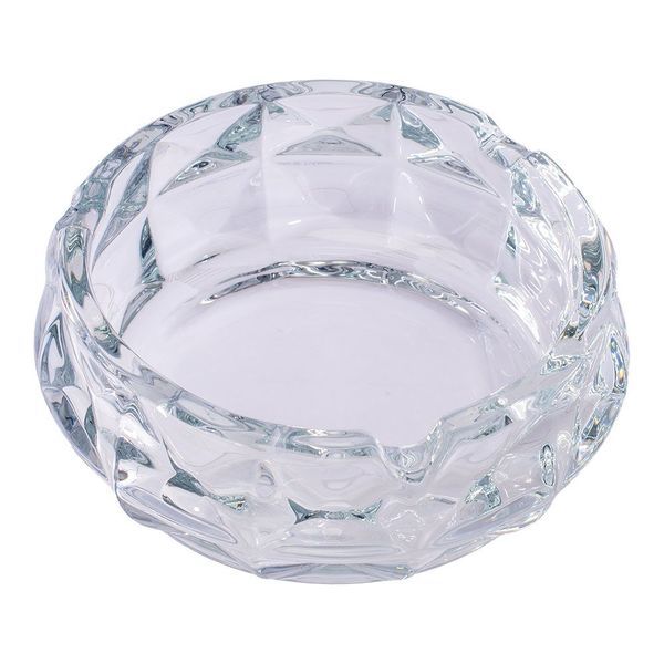 Exklusivt facetslipat askfat i glas (Fujima)