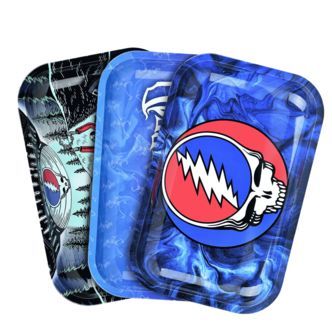 Metallrullbricka med lock, medium (Grateful Dead x Pulsar)