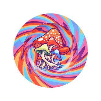Mushroom Swirl metallaskkopp