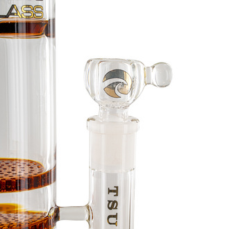 Triple Honeycomb Turbine-bong 18'' (Tsunami Glass)