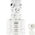 Barrel-duschhuvud Drum Honeycomb-bong 20'' (Tsunami Glass)