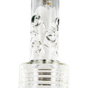 Barrel-duschhuvud Drum Honeycomb-bong 20'' (Tsunami Glass)