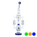 Recycler-bong med sprinkler-/duschmunstycke 20'' (Tsunami Glass)