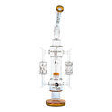 Recycler-bong med sprinkler-/duschmunstycke 20'' (Tsunami Glass)