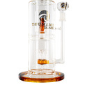 Sprinkler Cube Perc-bong 14'' (Tsunami Glass)