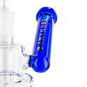 Dab rig med sidohals och showerhead-perkolator 10'' (Tsunami Glass)