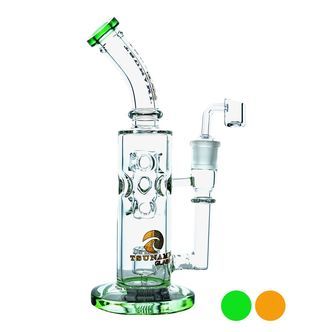 Shower Head schweizisk dab rig 11'' (Tsunami Glass)