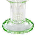 Dab rig med showerhead och glob 11'' (Tsunami Glass)