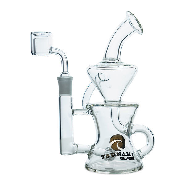 Sprinkler Recycler dab rig 9'' (Tsunami Glass)