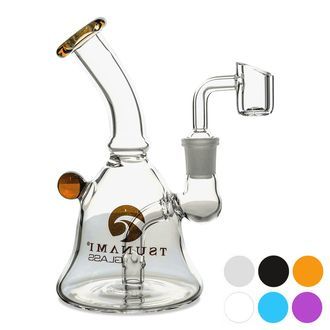 Mini Bell dab rig 6&Prime; (Tsunami Glass)