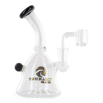 Mini Bell dab rig 6″ (Tsunami Glass)