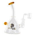 Mini Bell dab rig 6″ (Tsunami Glass)