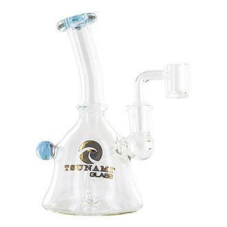 Mini Bell dab rig 6″ (Tsunami Glass)