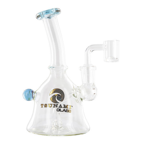 Mini Bell dab rig 6″ (Tsunami Glass)
