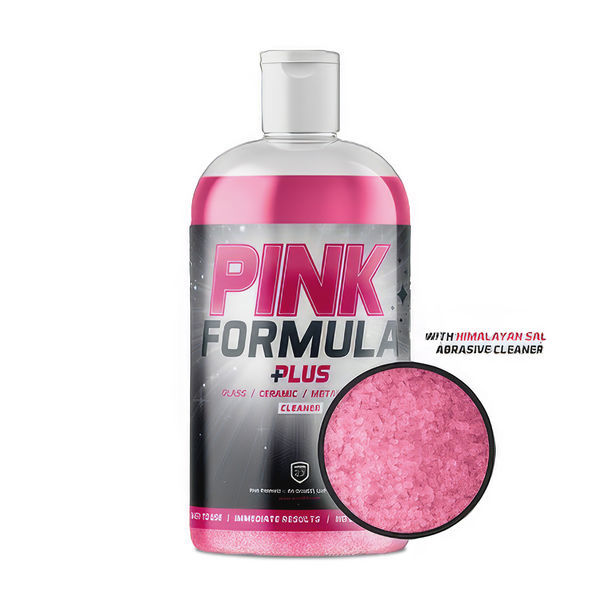 Slipande glasrengöring 16 oz (Pink Formula Plus)