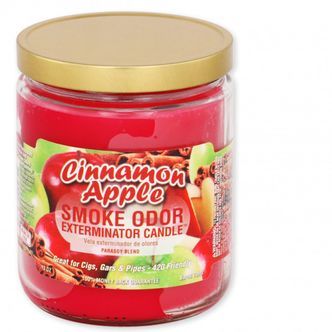 Doftljus med kanel och &auml;pple (Smoke Odor Exterminator) 13 oz