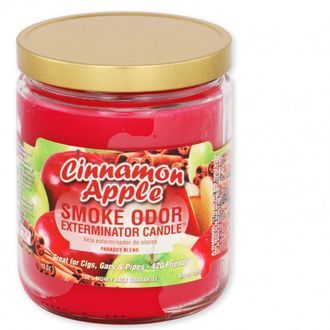 Kanel- och &auml;ppeldoftljus (Smoke Odor Exterminator)