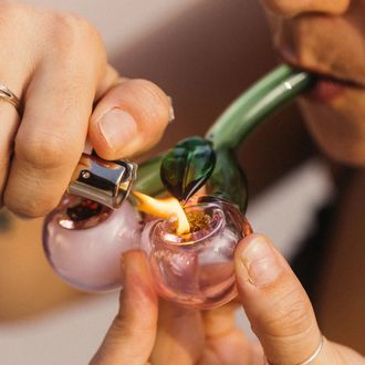 Lucky Cherry-glaspipa (Goody Glass)