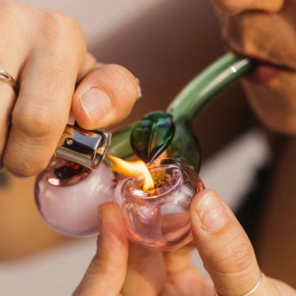 Lucky Cherry-glaspipa (Goody Glass)