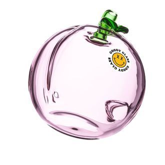 Persikof&auml;rgad glaspipa (Goody Glass)