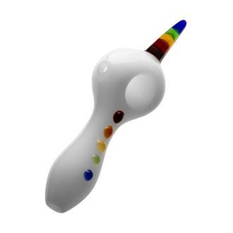 Unicorn-glaspipa (Goody Glass)