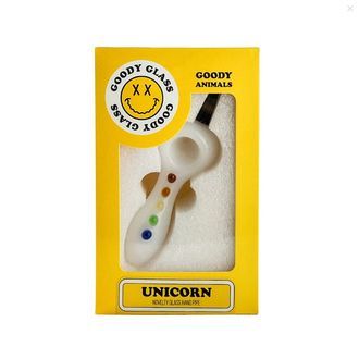 Unicorn-glaspipa (Goody Glass)
