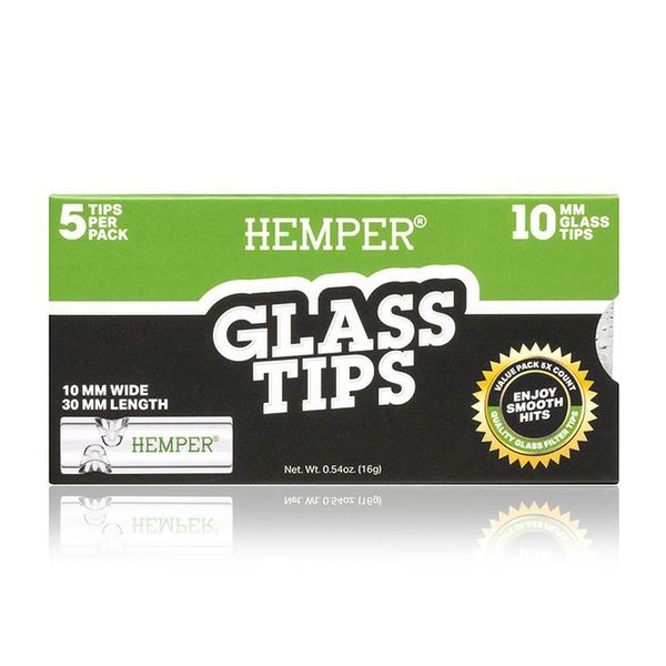 Filtertips i glas (Hemper)