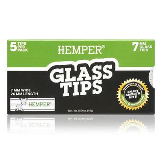 Filtertips i glas (Hemper)
