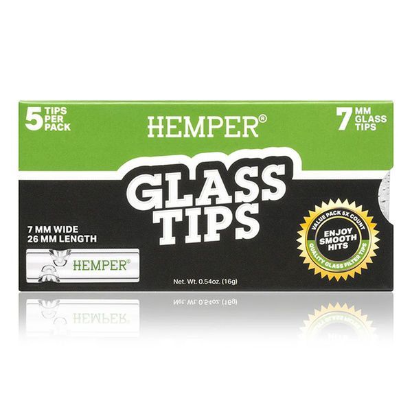 Filtertips i glas (Hemper)