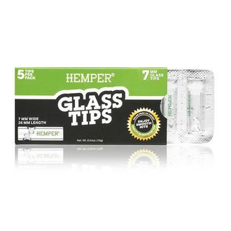 Filtertips i glas (Hemper)
