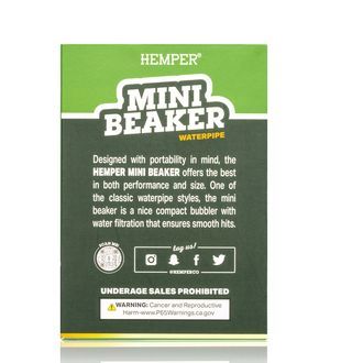Mini beaker-bong (Hemper)