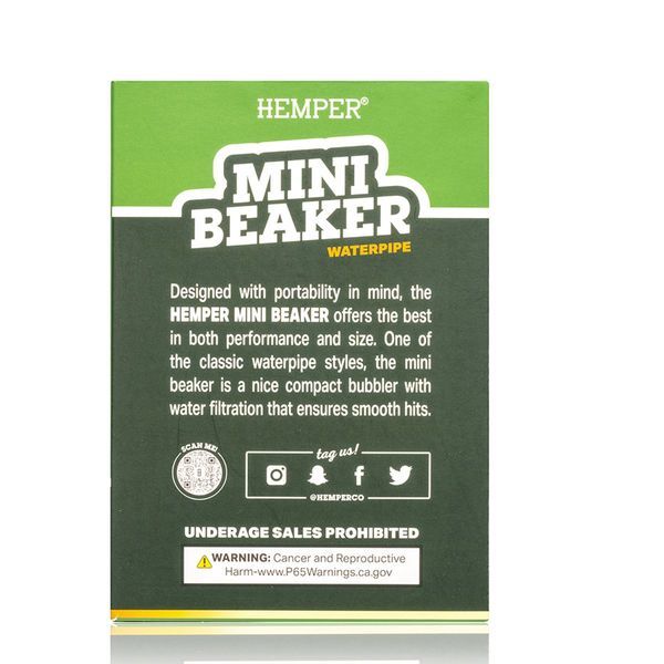Mini beaker-bong (Hemper)