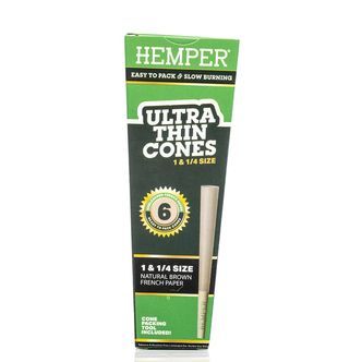 Hemper ultratunna bruna 1&frac14;-konor