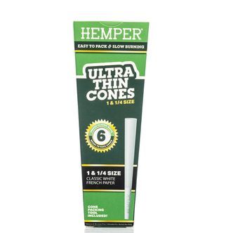 Hemper ultratunna vita 1&frac14;-konor