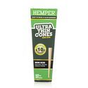 Hemper ultratunna bruna minikonor
