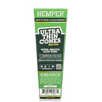 Hemper ultratunna vita minikonor